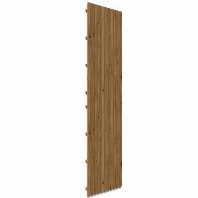 Bardage bois en ThermoWood pin – Panneau FLEX 240 cm
