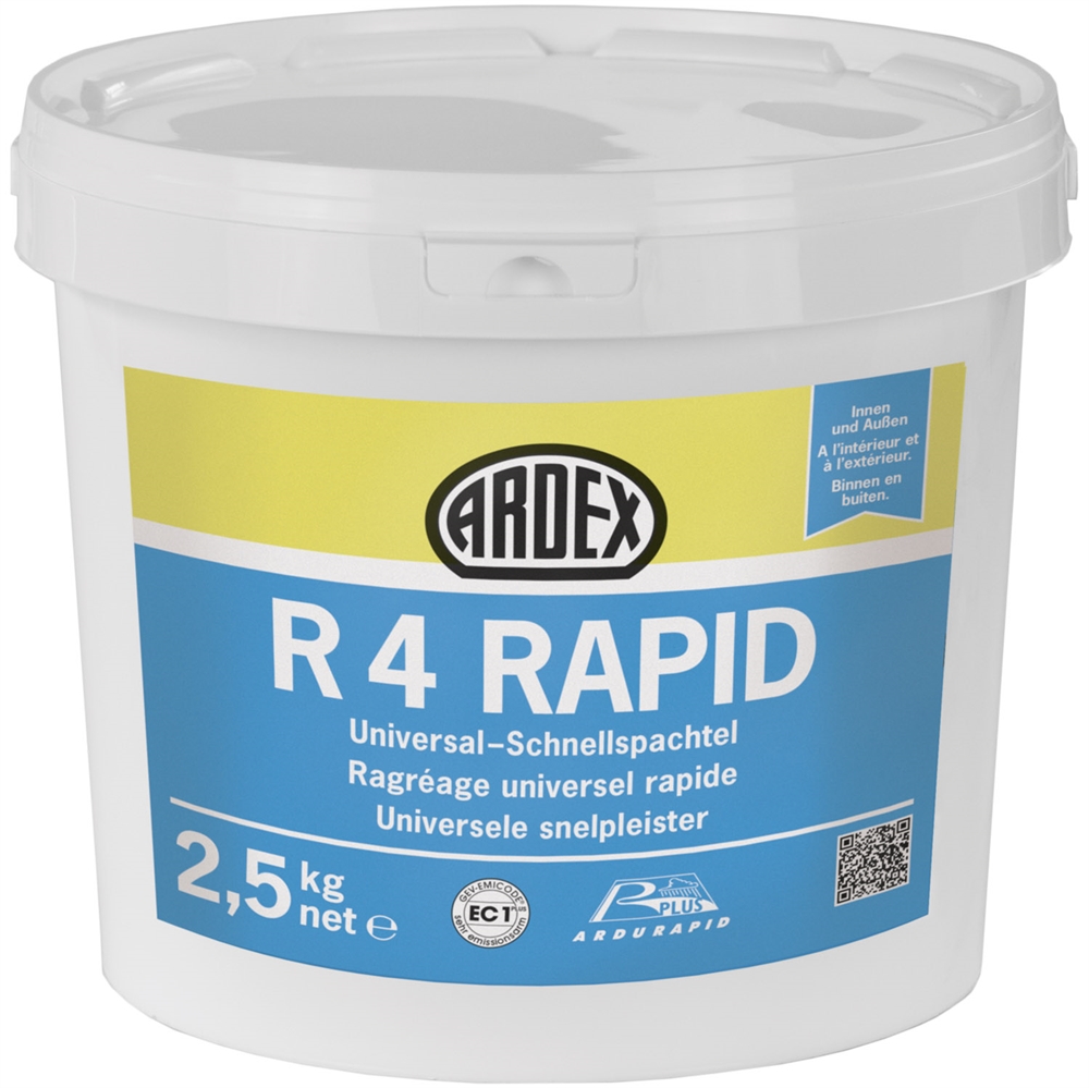 Ragréage universel rapide, Ardex R4.