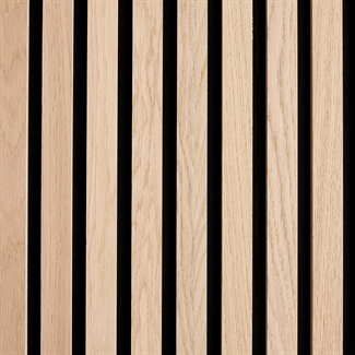 Panneau acoustique - Contreplaqué chêne non traité 60 x 240 cm