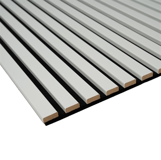 Panneau Acoustique Mélamine - Mélamine gris clair 60 x 240 cm