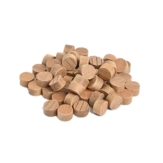 Ø15 Bangkirai bouchons en bois 200 pièces