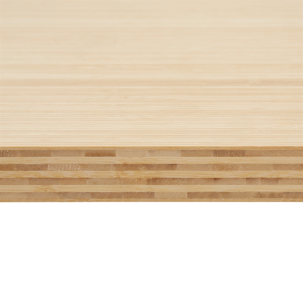 40 mm plan de travail massif en bambou naturel sur mesure