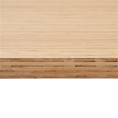 40 mm plan de travail massif en bambou carbonisé sur mesure