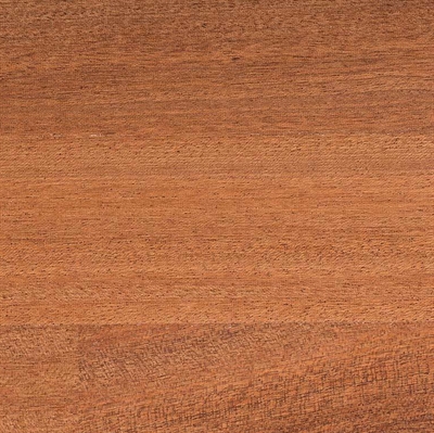 Plan de travail massif en acajou sapele sur mesure