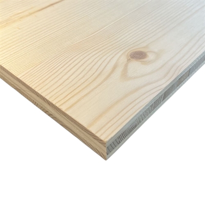 Panneau lamellé-collé Pin | Binderholz panneau 3 plis lamellé-collé