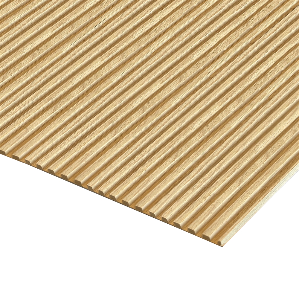 Panneau design chêne 6 mm (reconstitué) Profil rainuré