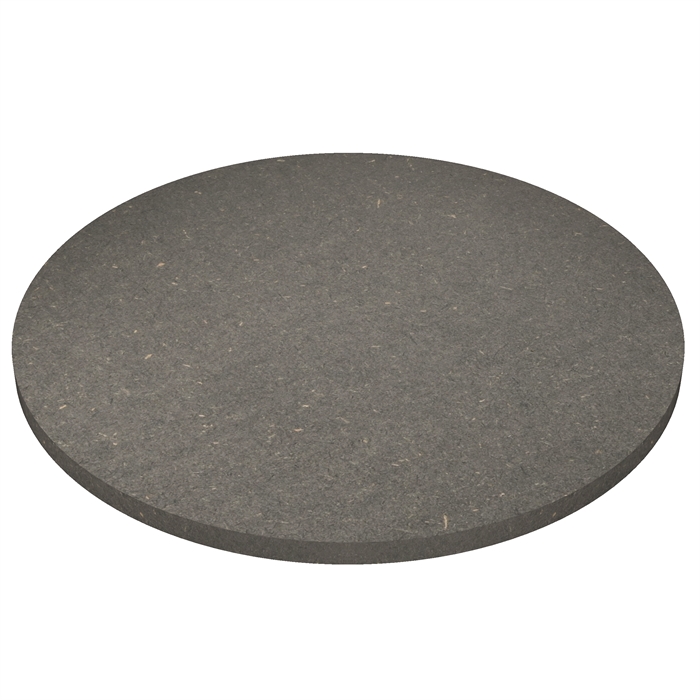 MDF Valchromat Gris ronde